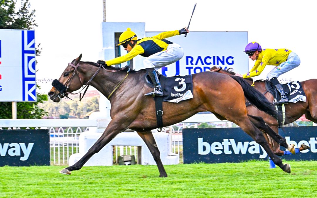 BETWAY JOBURG SPRING CHALLENGE (Grade 2) over 1450m at Turffontein – won by GLADATORIAN